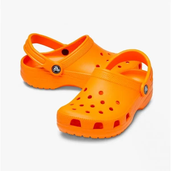 206990-83A TODDLER CLASSIC Kids Clogs Orange Zing