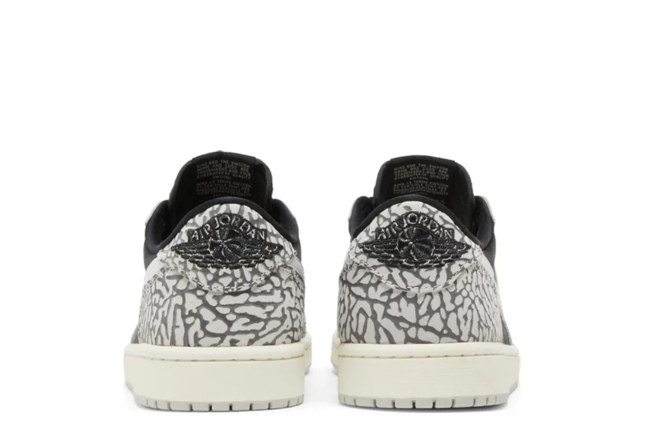 Air Jordan 1 Retro Low OG 'Black Cement'