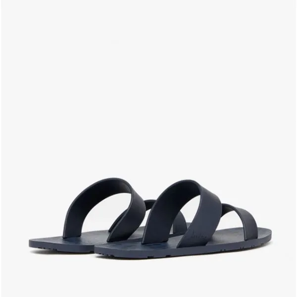 ARA Ladies Recycled Rubber Mule Sandals French Navy