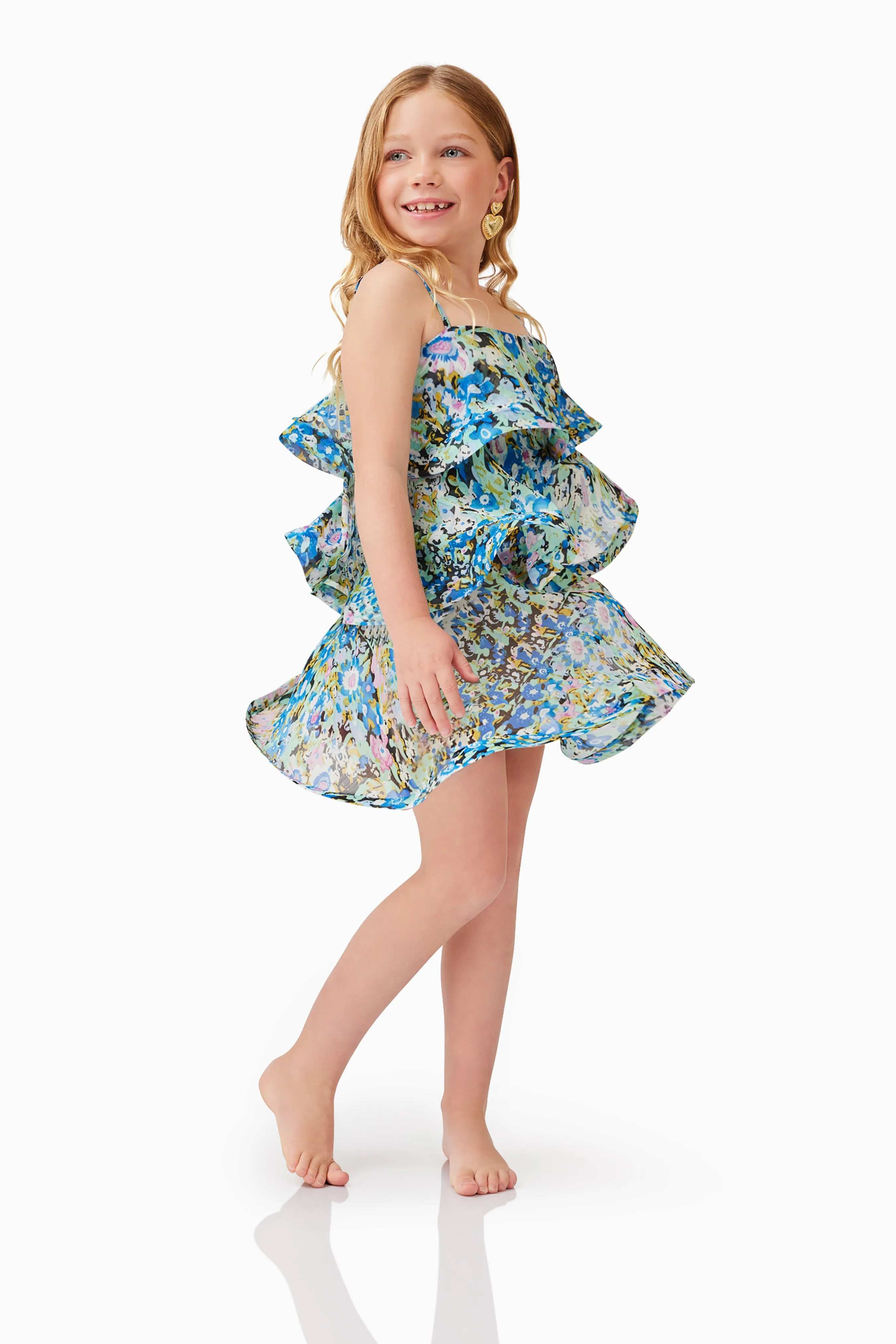 Armani Girls Dress in Floral