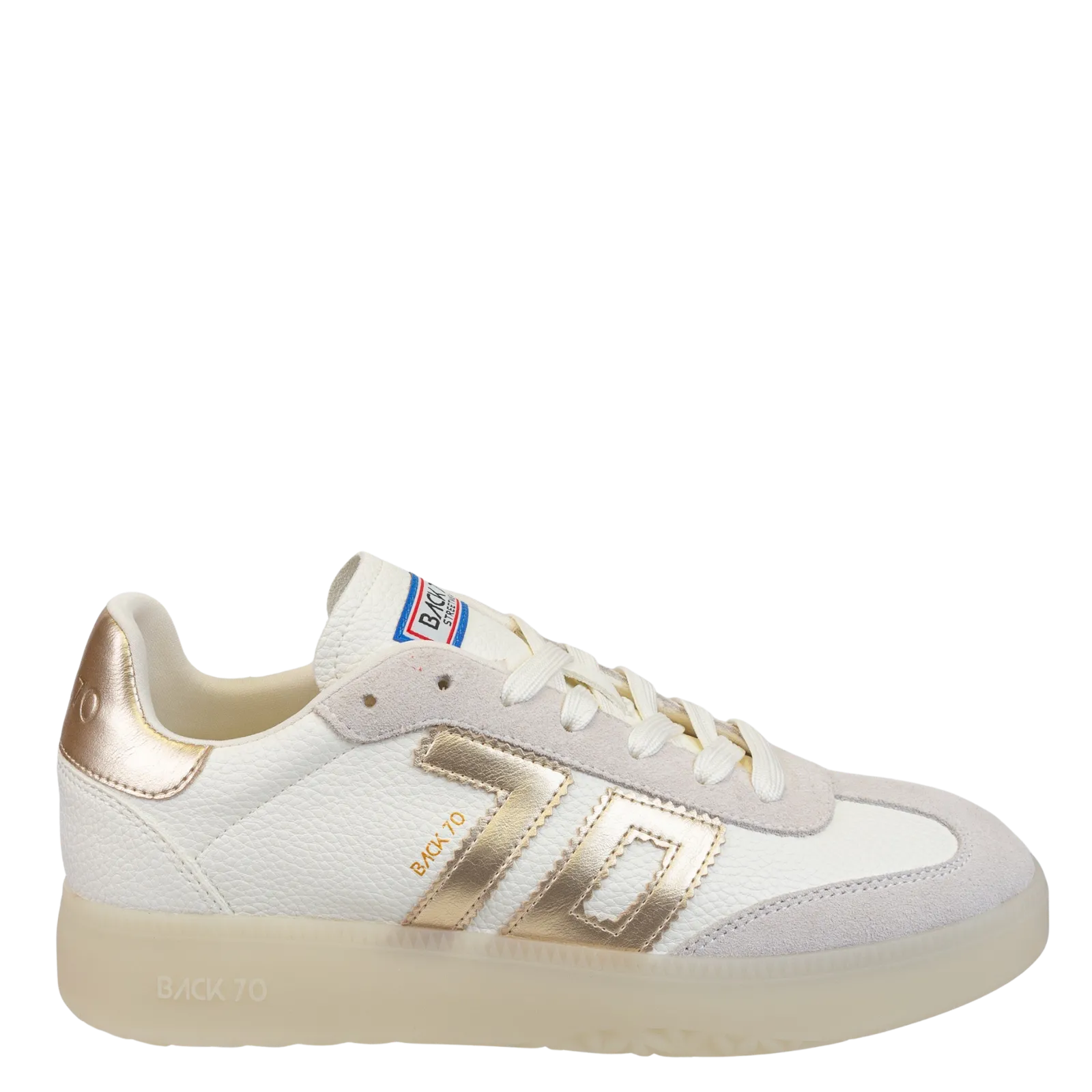 BACK 70 - BOSTON 2502 in METALLIC GOLD Sneakers