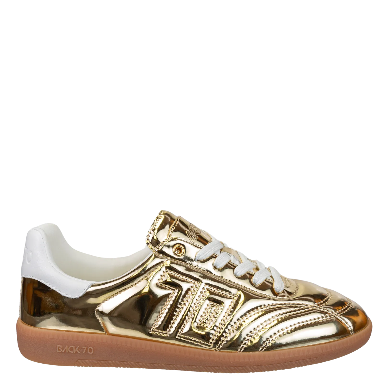 BACK 70 - FLUFFY in GOLD Sneakers