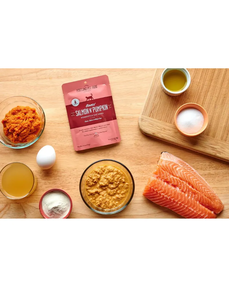 Boots' Salmon N' Pumpkin Cat Meal Pouch