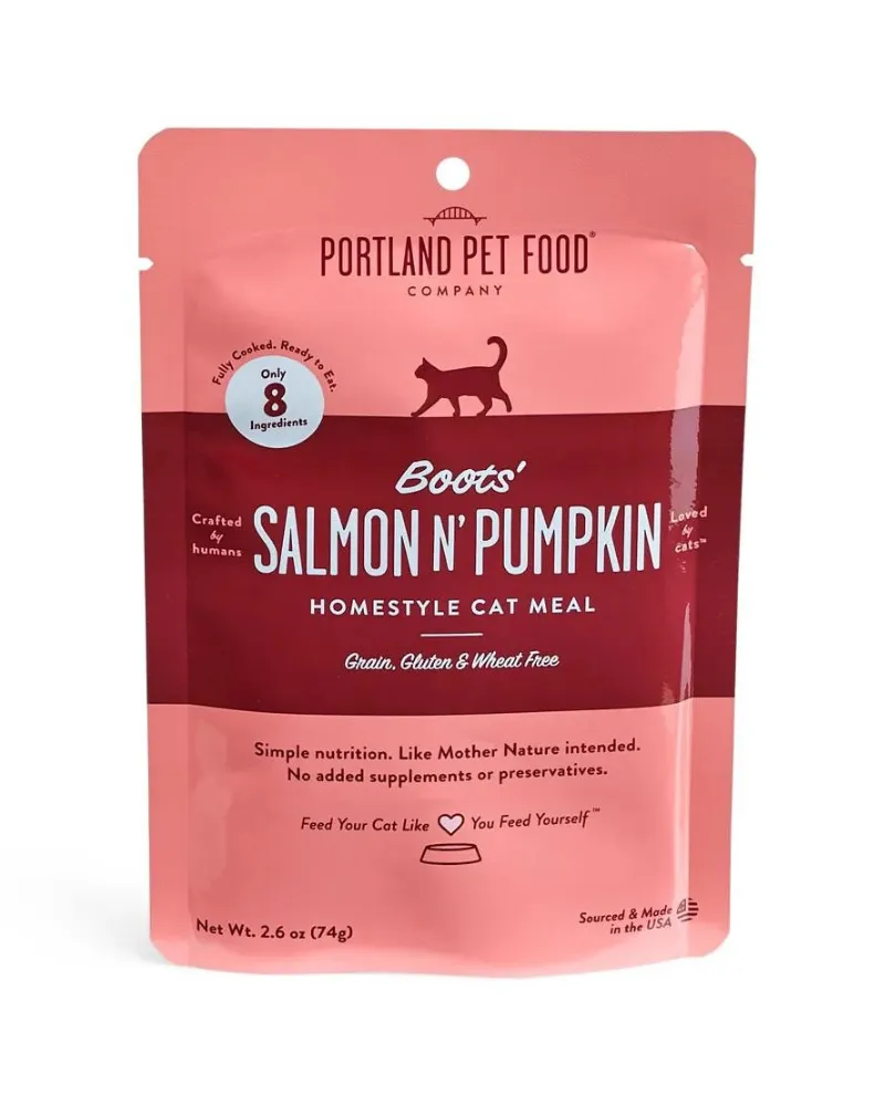 Boots' Salmon N' Pumpkin Cat Meal Pouch