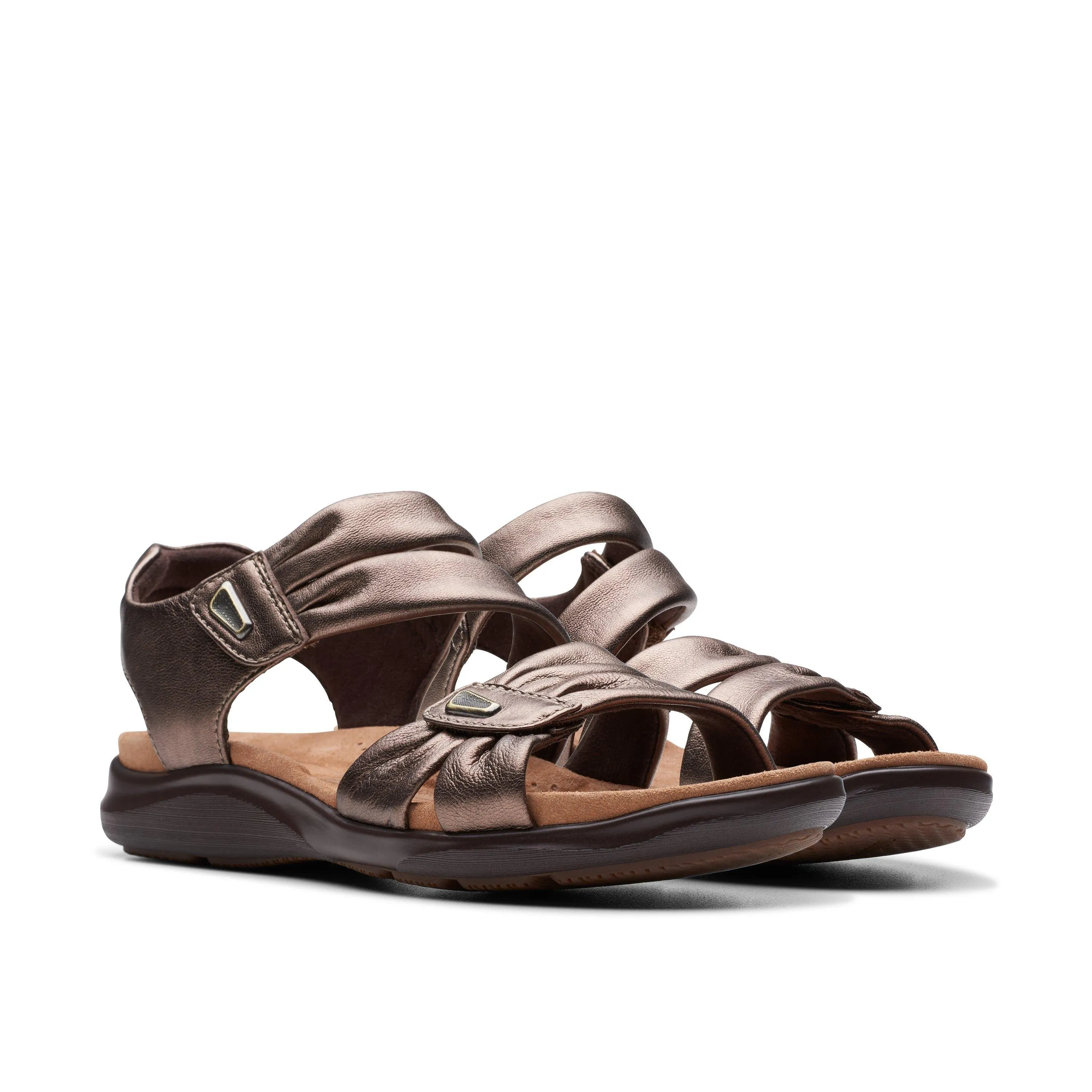 Clarks Kitly Ave Bronze Leather Women's