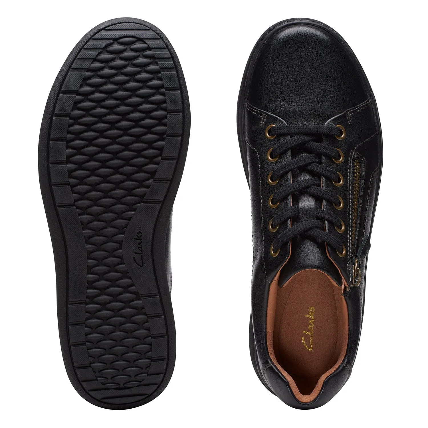 Clarks Nalle Lace Shoes (Wide Fit)