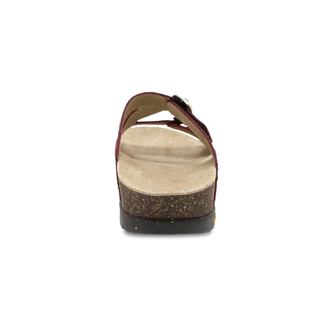 Dayna Two Strap Suede Sandal in Cinnabar