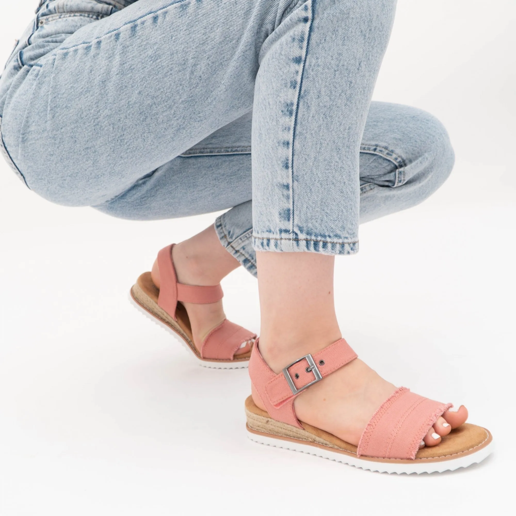 DESERT KISS-ADOBE PRINCESS Ladies Strap Sandals Coral