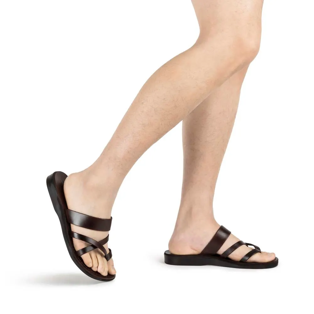 Exodus - Leather Strappy Sandal | Brown