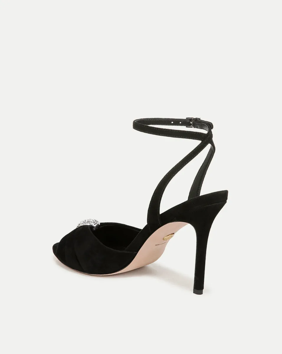 Genevieve Peep-Toe Sandal