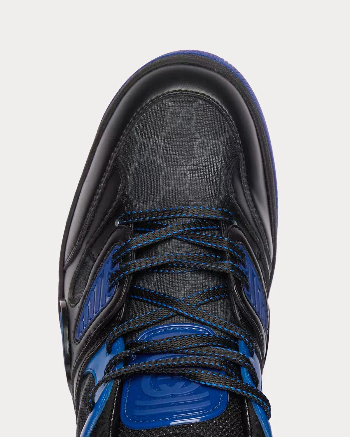 GG Basket Blue / Black Low Top Sneakers