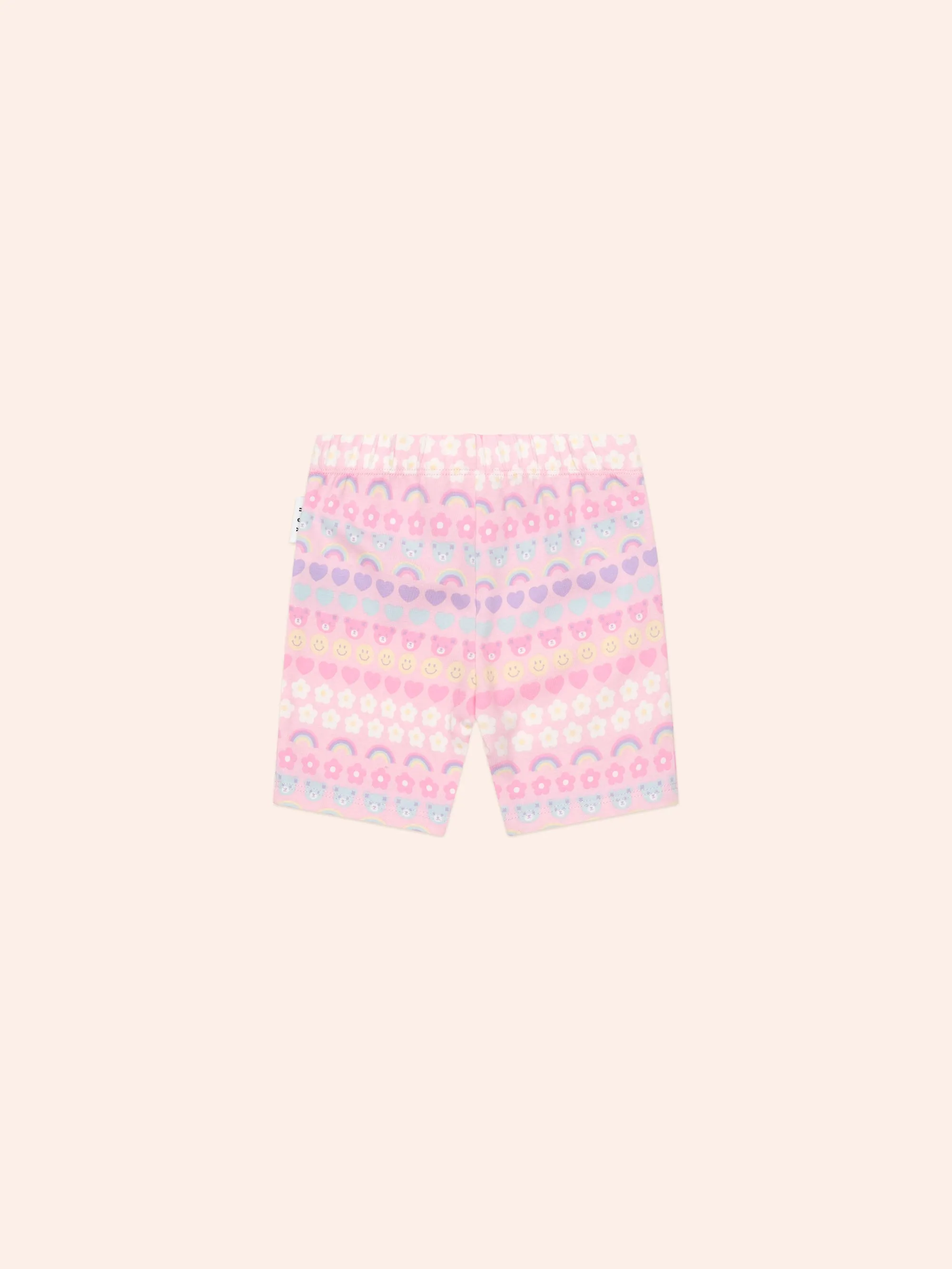 Huxbaby Emoji Rainbow Bike Short