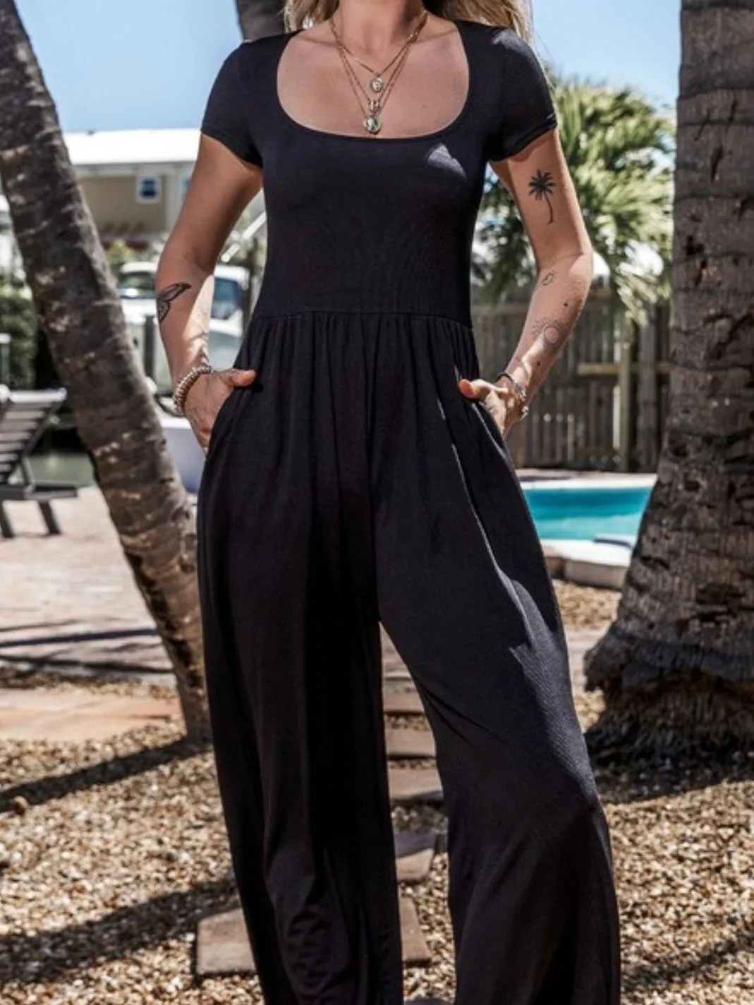 Janes Black Jumpsuit