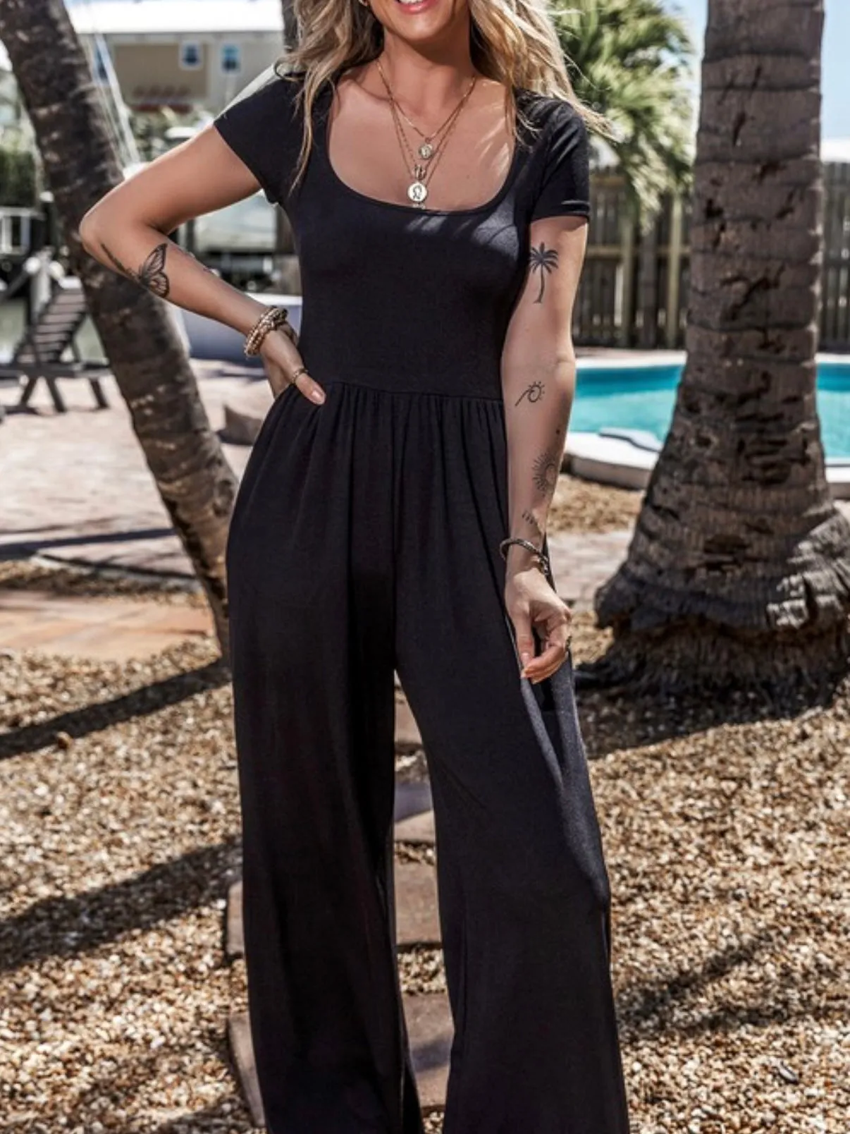 Janes Black Jumpsuit