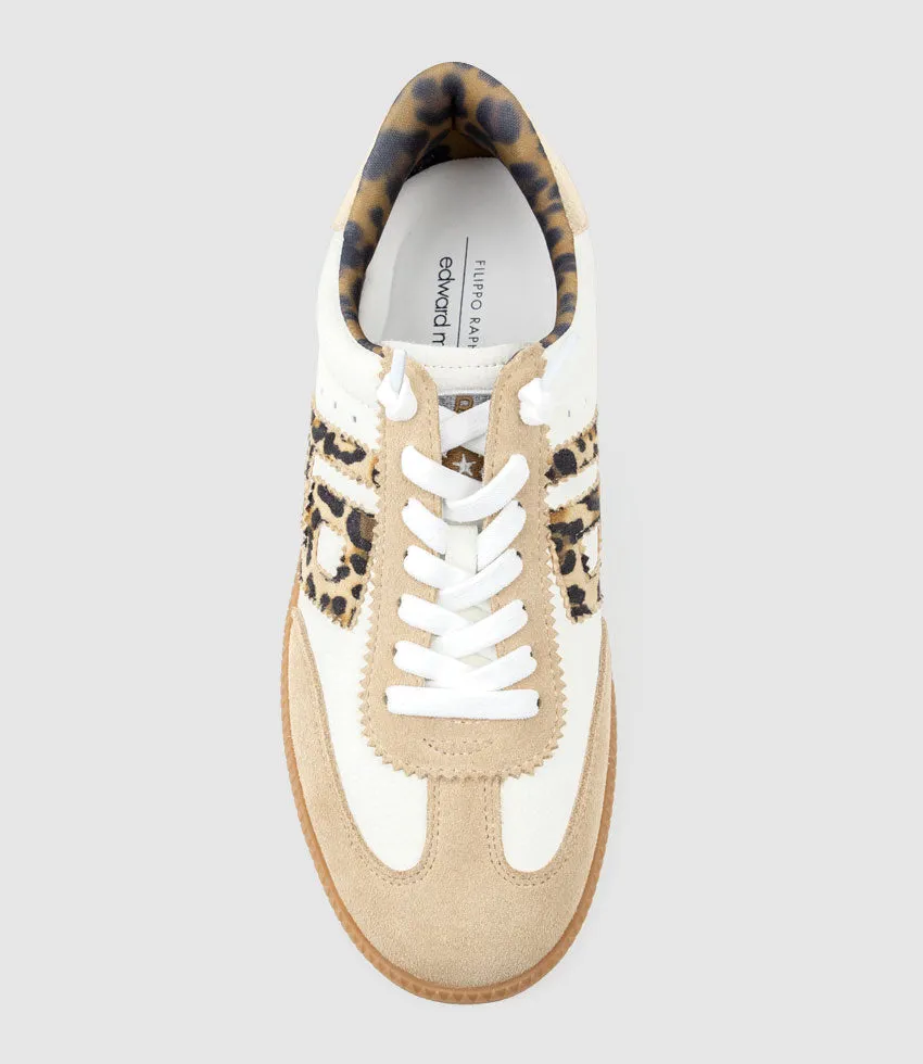 JESTER Sneaker in Leopard Combo