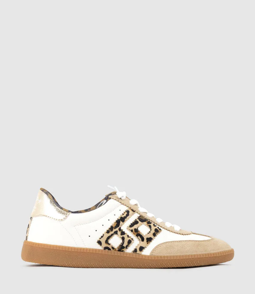 JESTER Sneaker in Leopard Combo