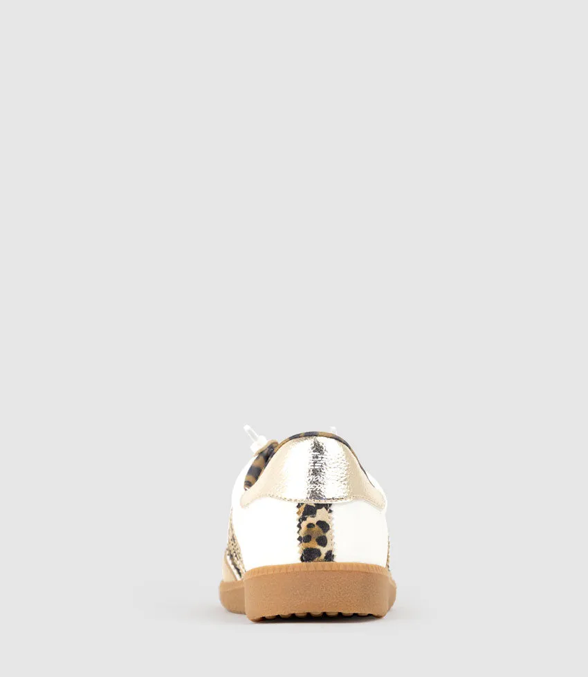 JESTER Sneaker in Leopard Combo