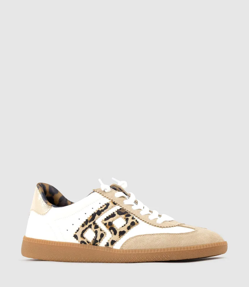 JESTER Sneaker in Leopard Combo