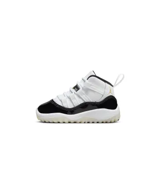 Jordan 11 Retro Toddler - White / Metallic Gold-Black
