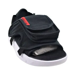 Jordan LS Men's Slide Sandals Black-University Red-White
