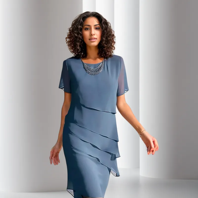 Kate - Elegant Chiffon Dress