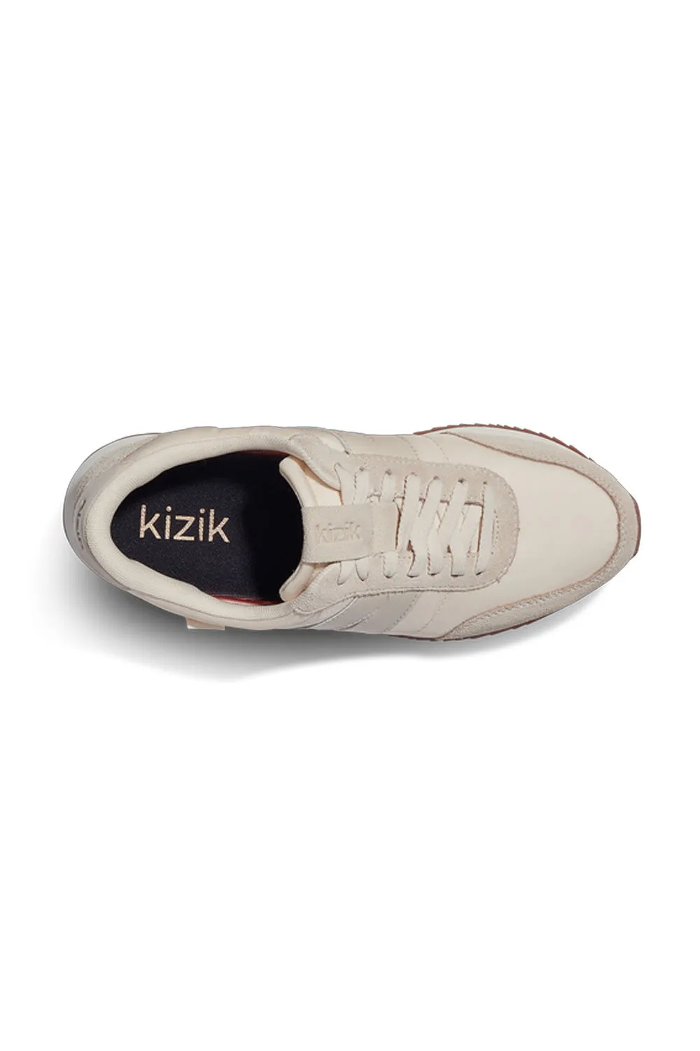 Kizik Milan Sneakers for Women in Bone | DMILBW07-BONE