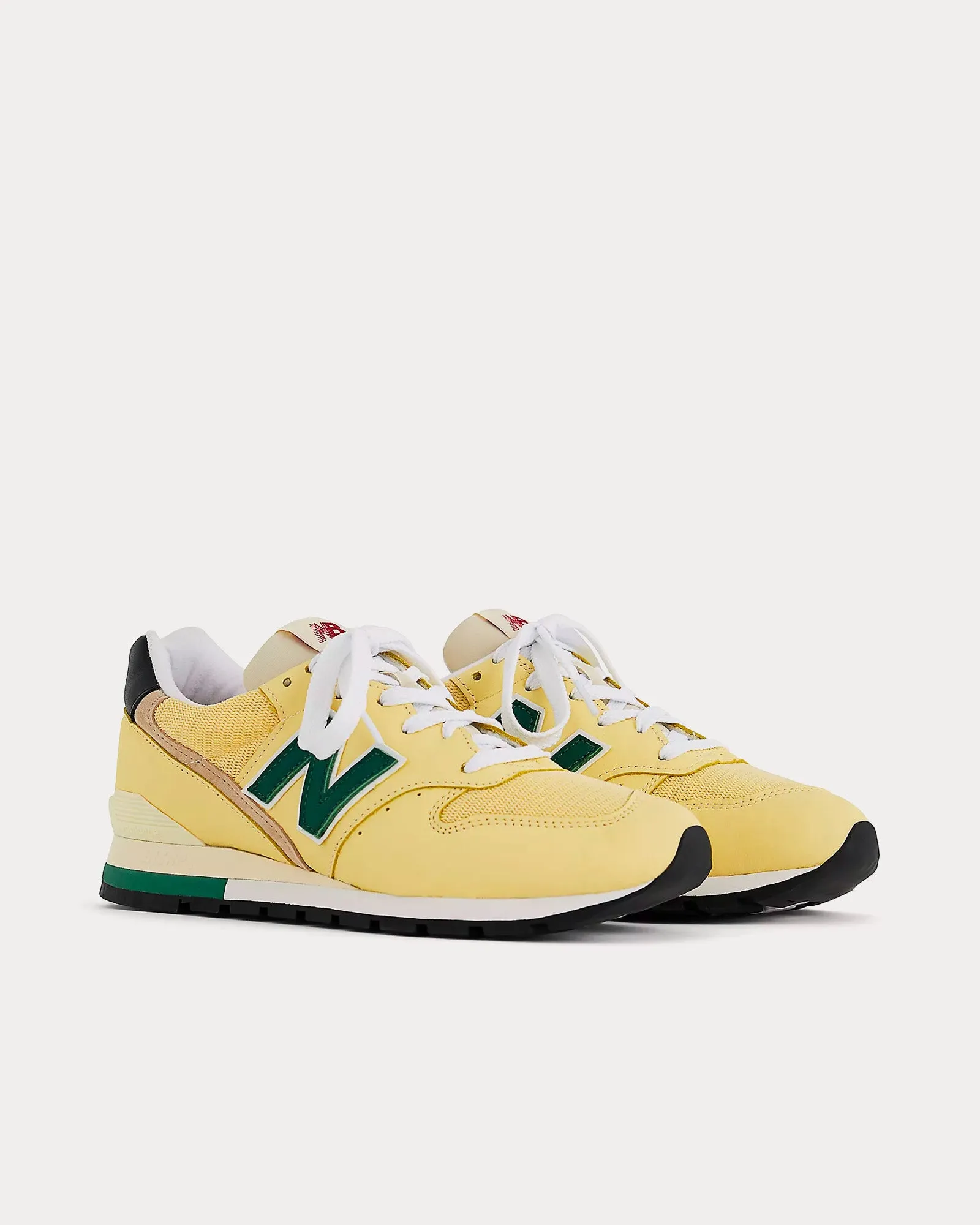 Made in USA 996 Sulphur / Forest Green Low Top Sneakers