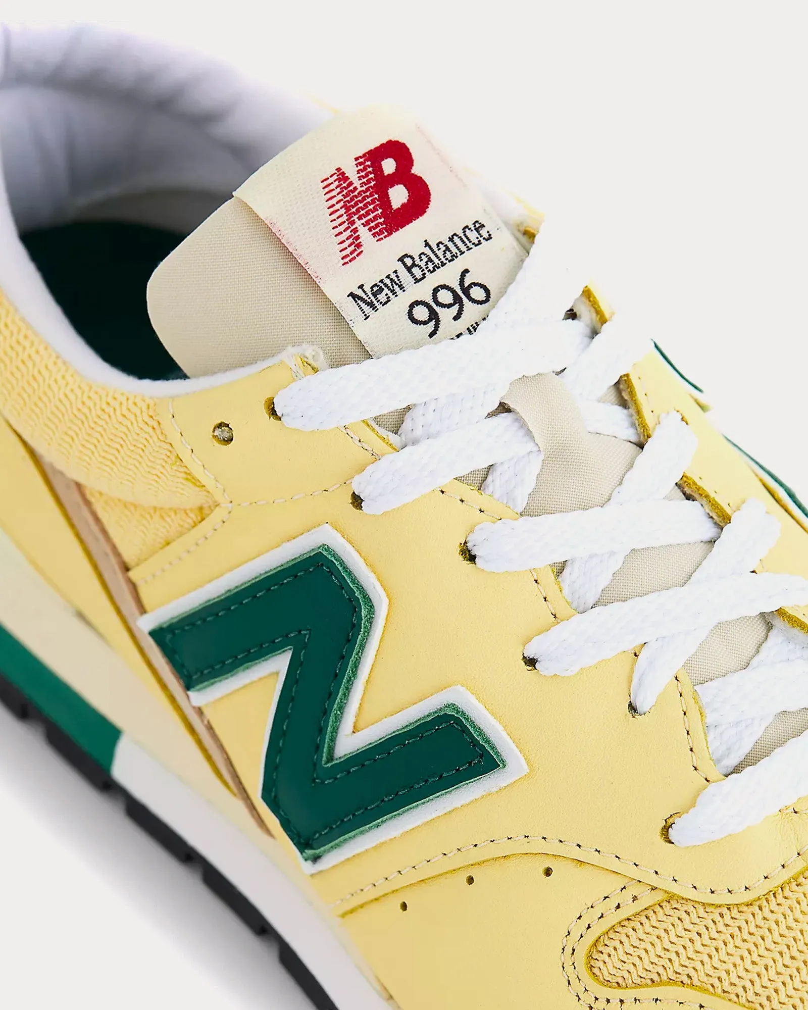 Made in USA 996 Sulphur / Forest Green Low Top Sneakers