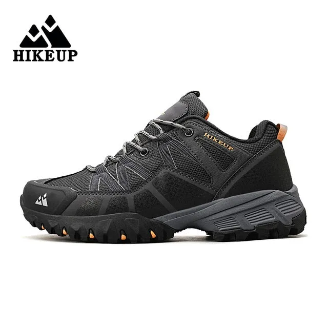 Men Hiking Shoes Mesh Fabric Mountain Climbing Shoes