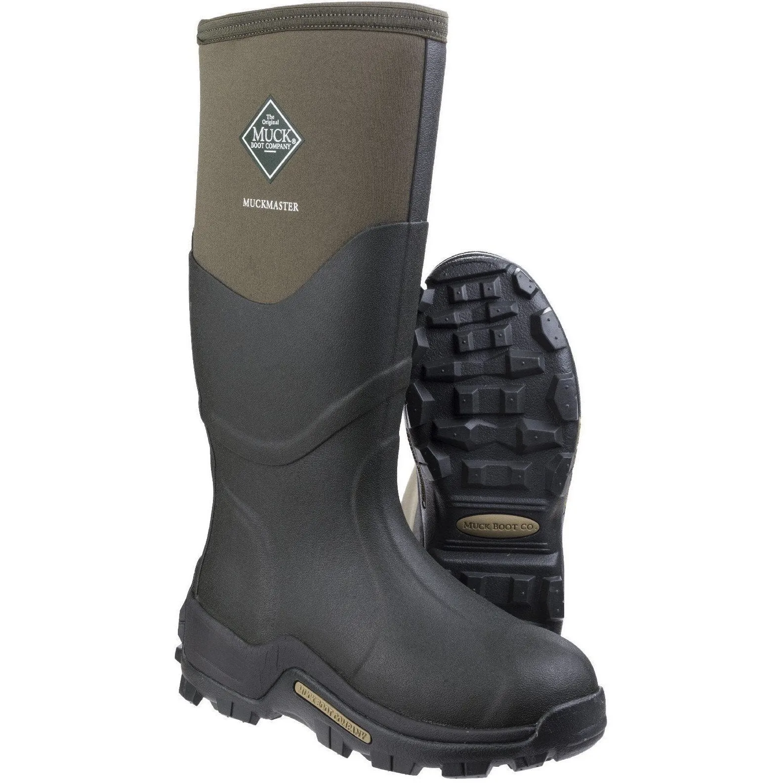 Muck Boots Muckmaster High Wellingtons - Moss