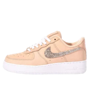 Nike Air Force 1 Swarovski Cream (Custom Sneaker)