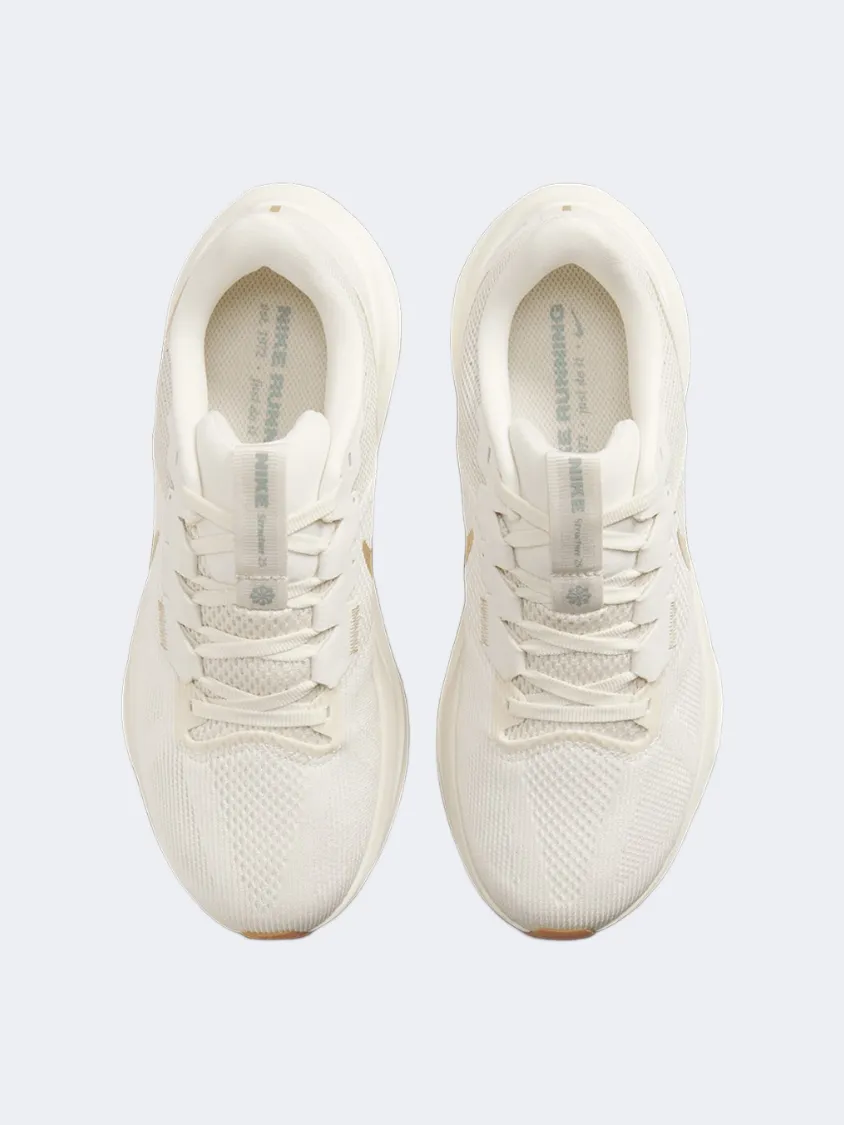 Nike Air Zoom Structure 25 Women Running Shoes Phantom/Metalic Gold