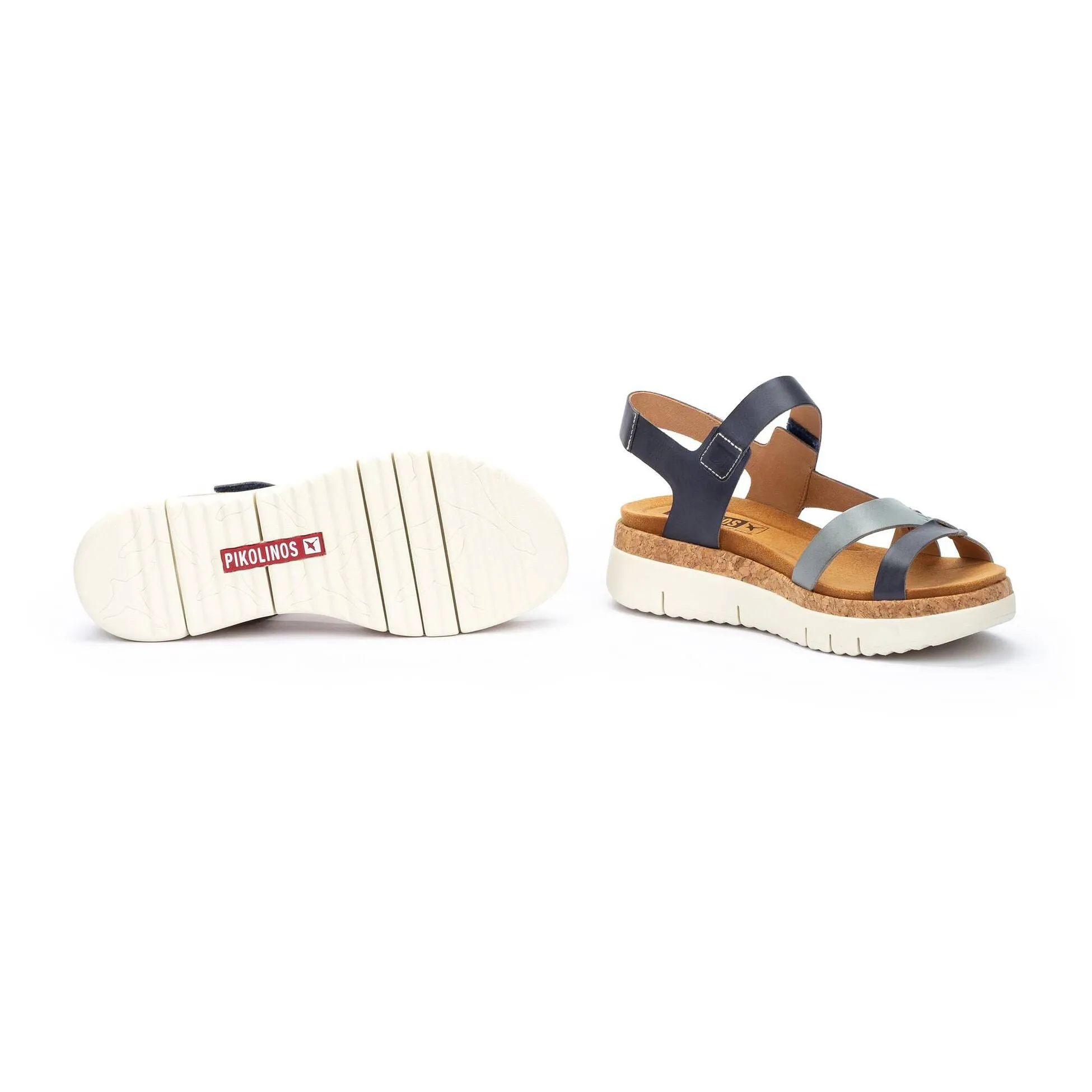 Pikolinos Women's Palma Platform Sandals - Marfil-Bra