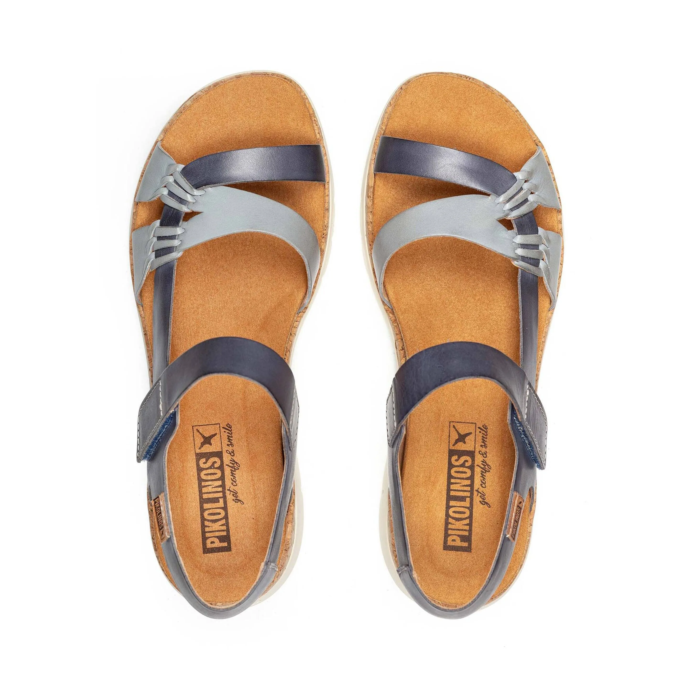 Pikolinos Women's Palma Platform Sandals - Marfil-Bra