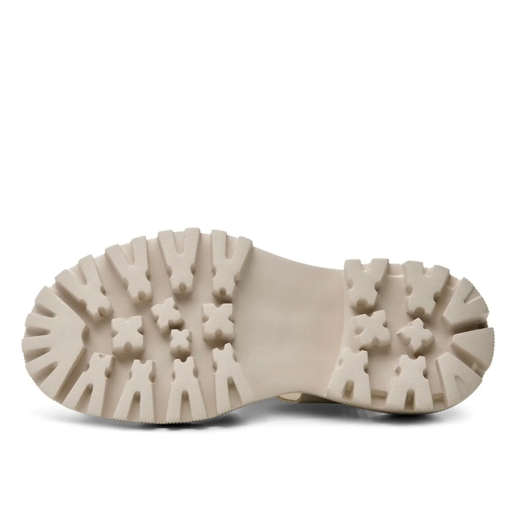 Posey Fisherman Off White Leather Sandal