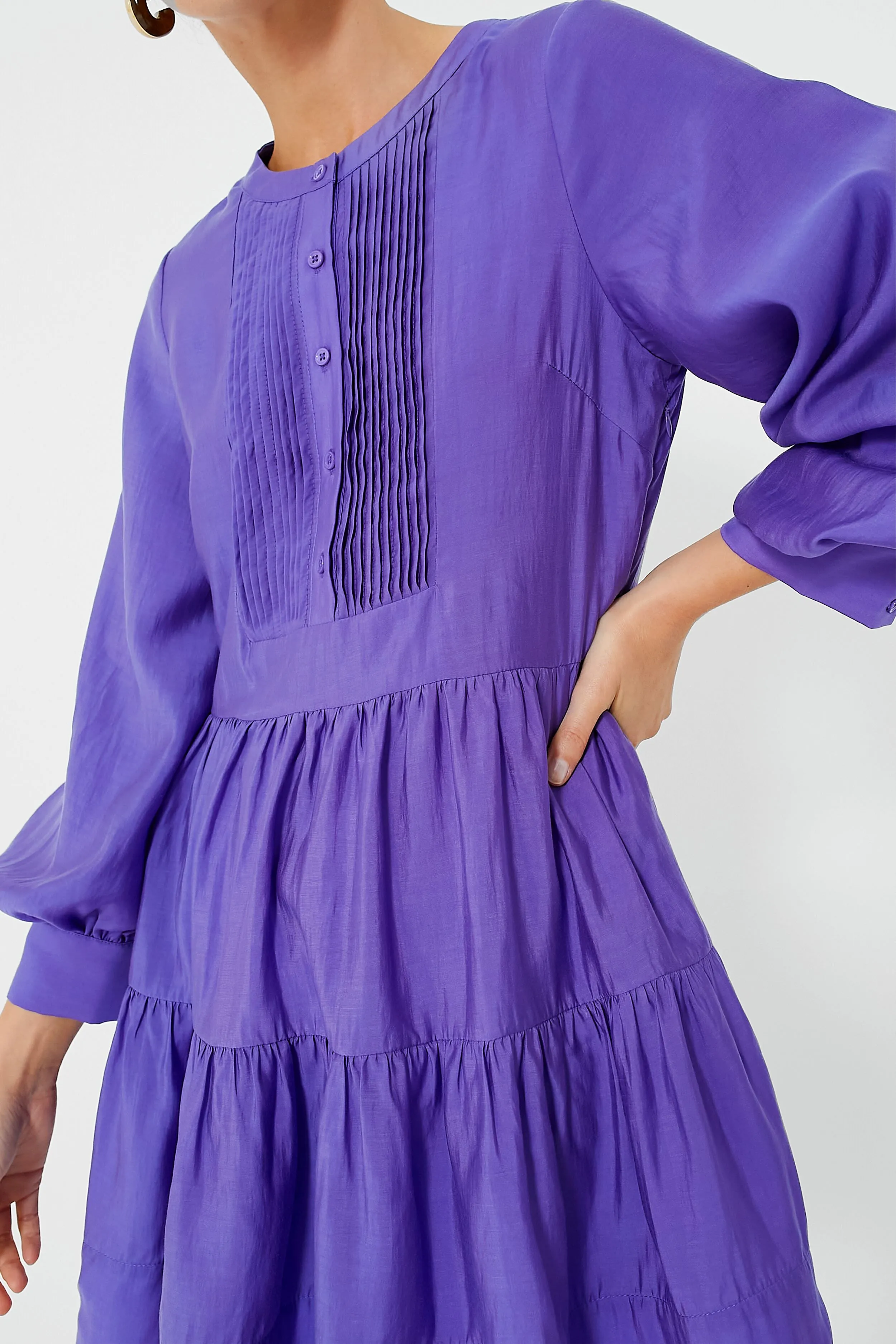 Purple Amie Mini Dress