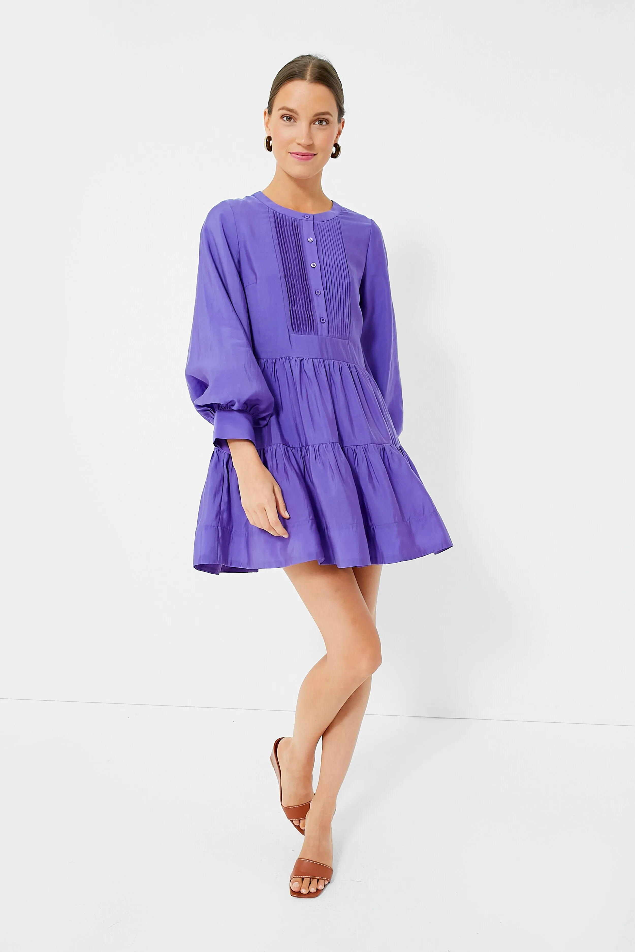 Purple Amie Mini Dress
