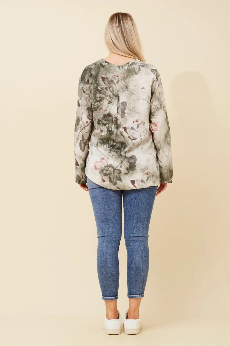ROSETTA LEAF PRINT TOP