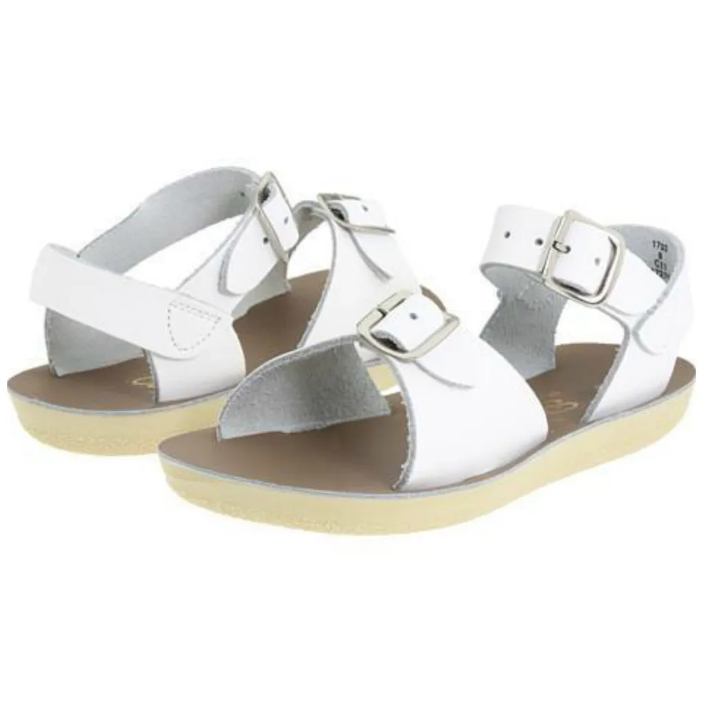 Salt Water Surfer Sandals - White