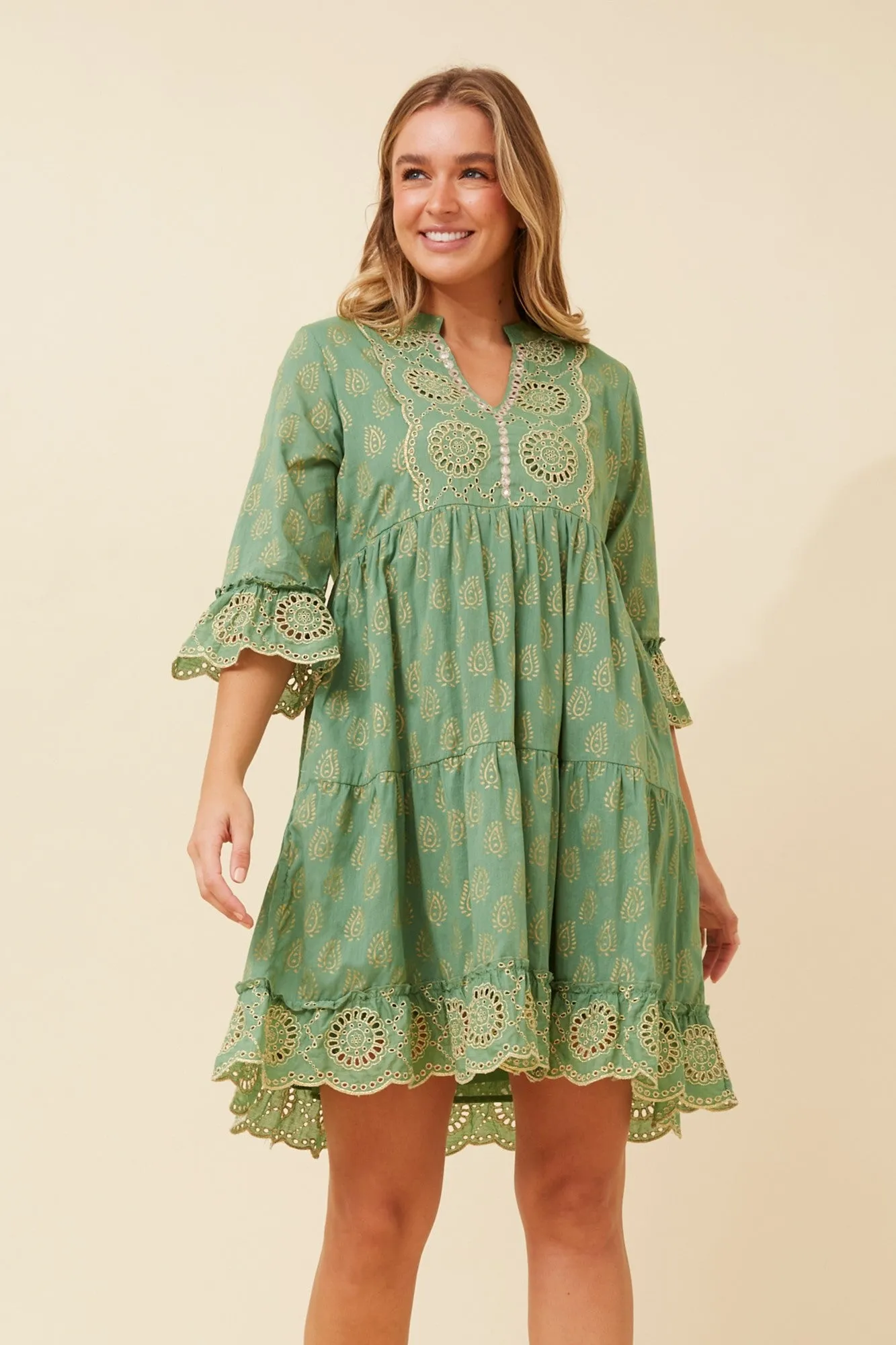 SETH EMBROIDERED DRESS