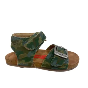 Shoesme Boys Camouflage Leather Sandals | summer sale