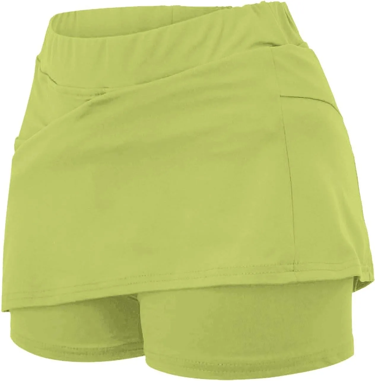 Skorts for Women with Pockets Tummy Control High Waist Yoga Short Pants Summer Dressy Casual Athletic Sports Skirt