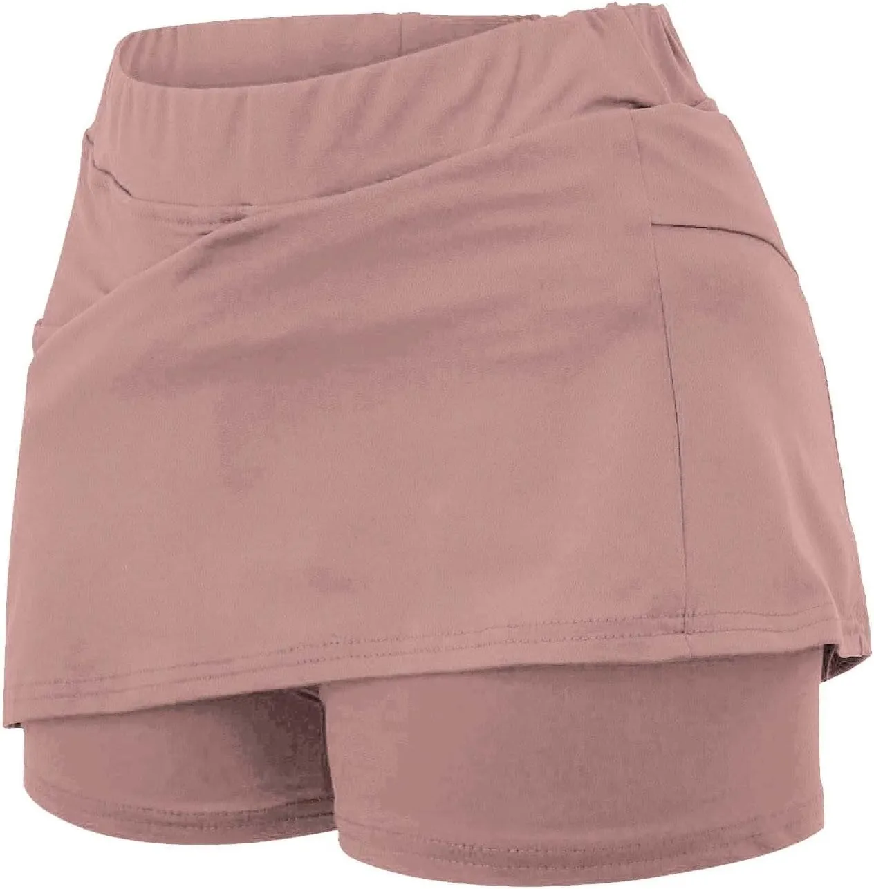 Skorts for Women with Pockets Tummy Control High Waist Yoga Short Pants Summer Dressy Casual Athletic Sports Skirt
