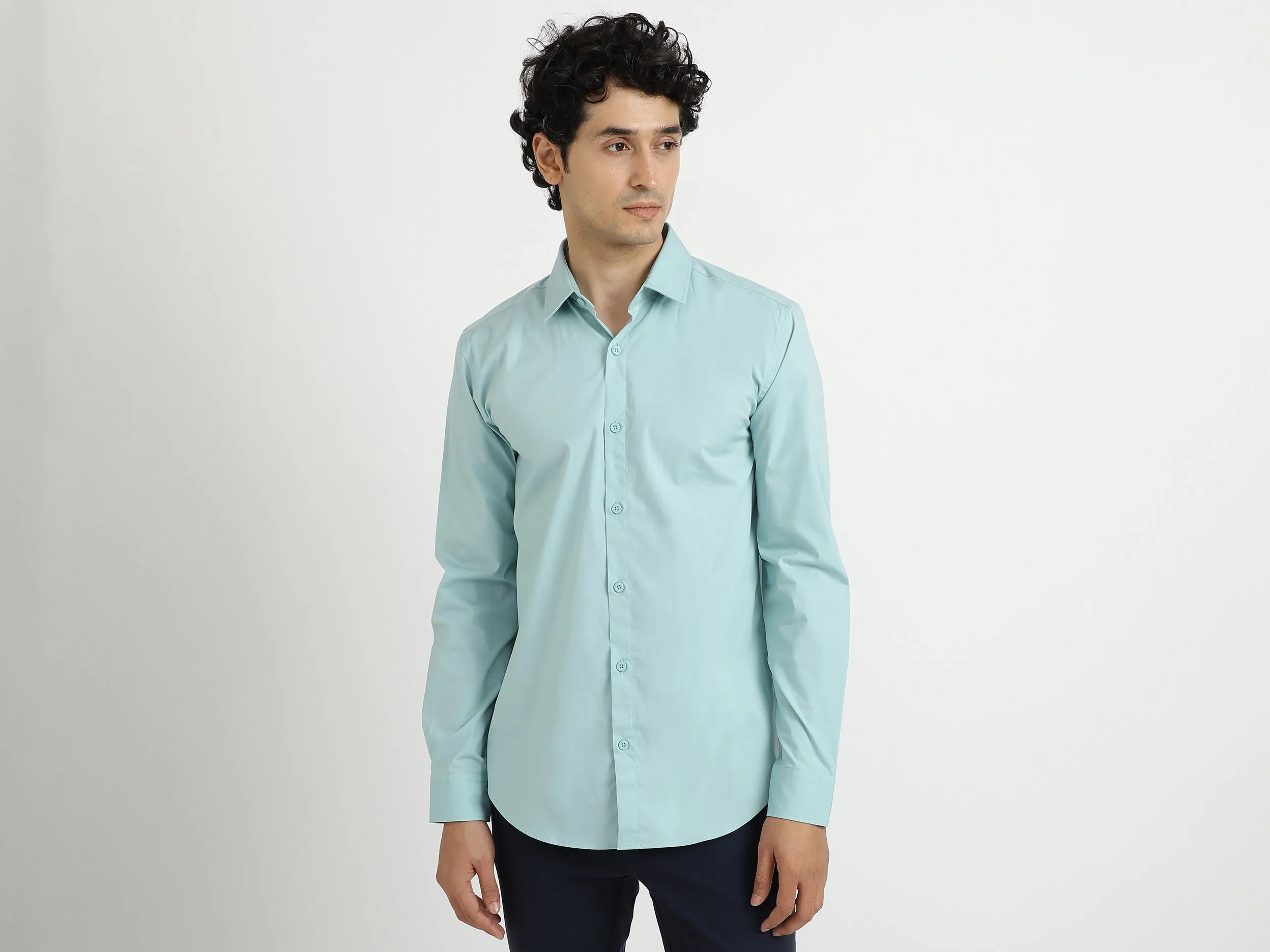 Sky Blue Shirt