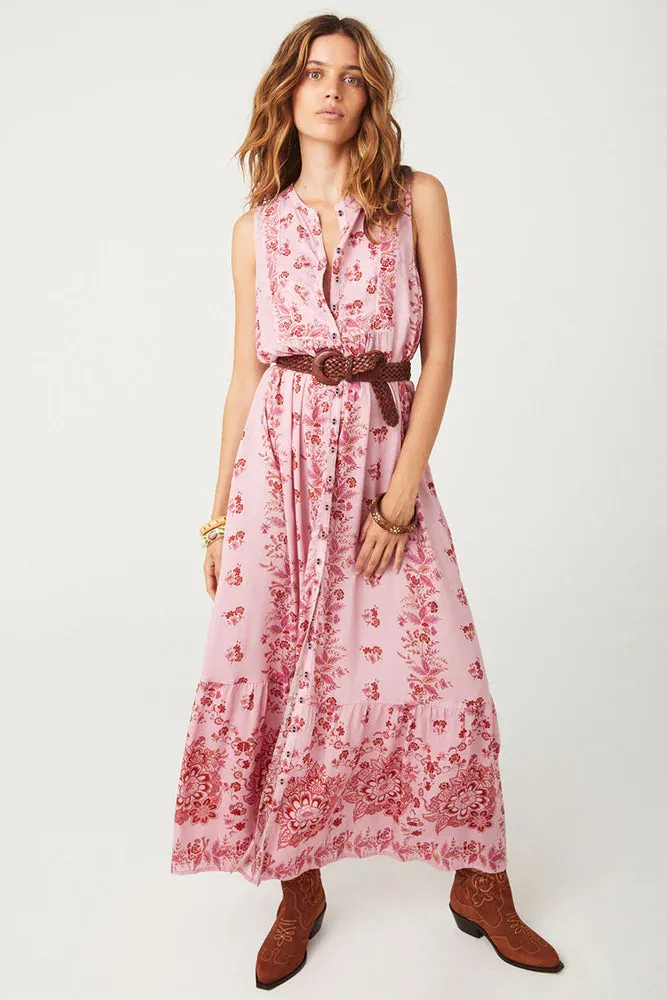 Spell - Rebel Spirit Button Through Maxi Dress - Zinna