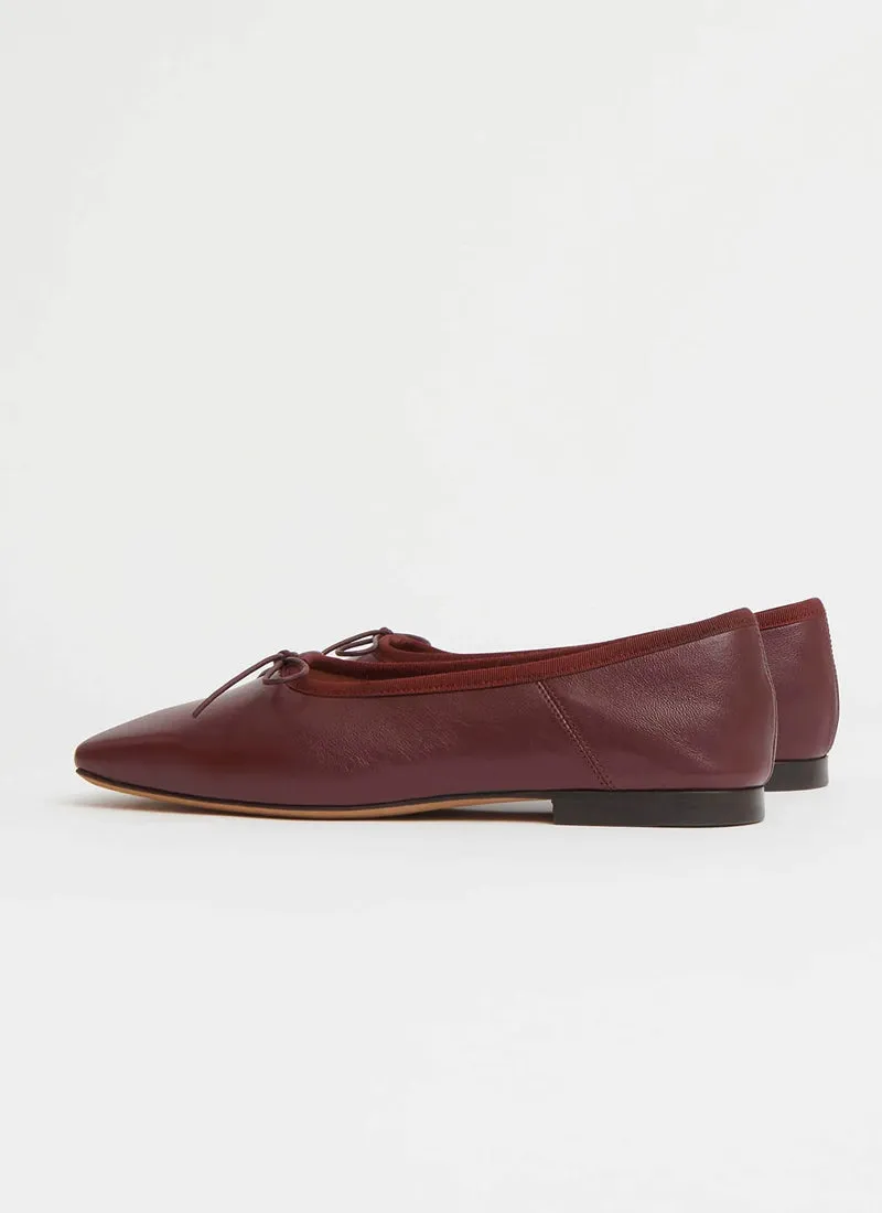 Square Toe Ballerina Flat