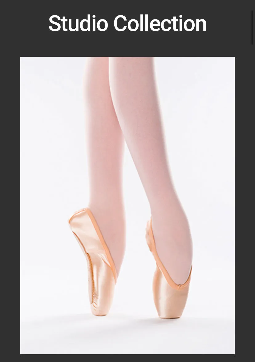 STUDIO II FREED OF LONDON POINTE SHOES