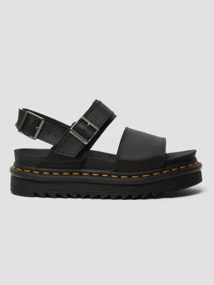 Voss Hydro Black Sandals