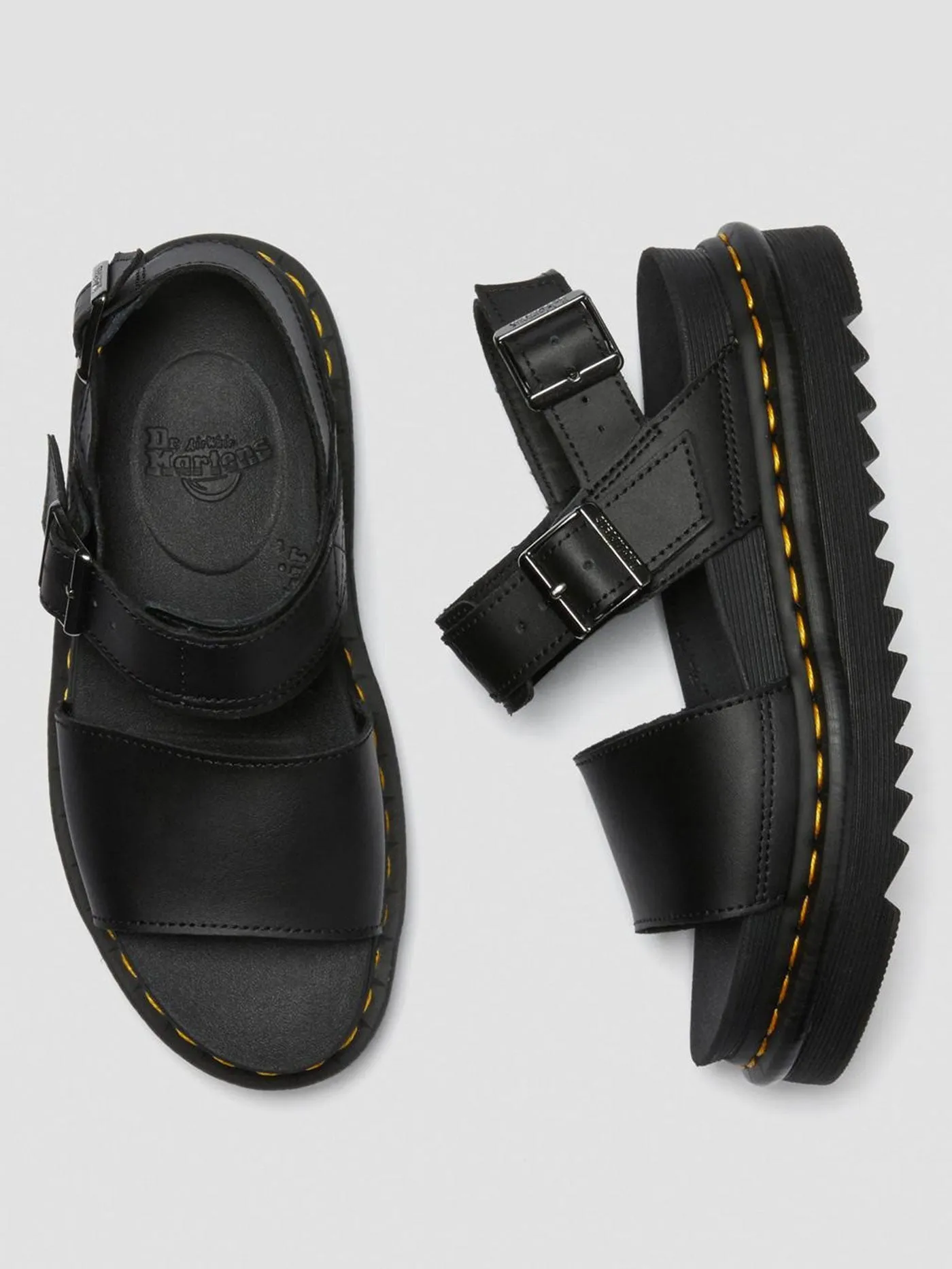 Voss Hydro Black Sandals