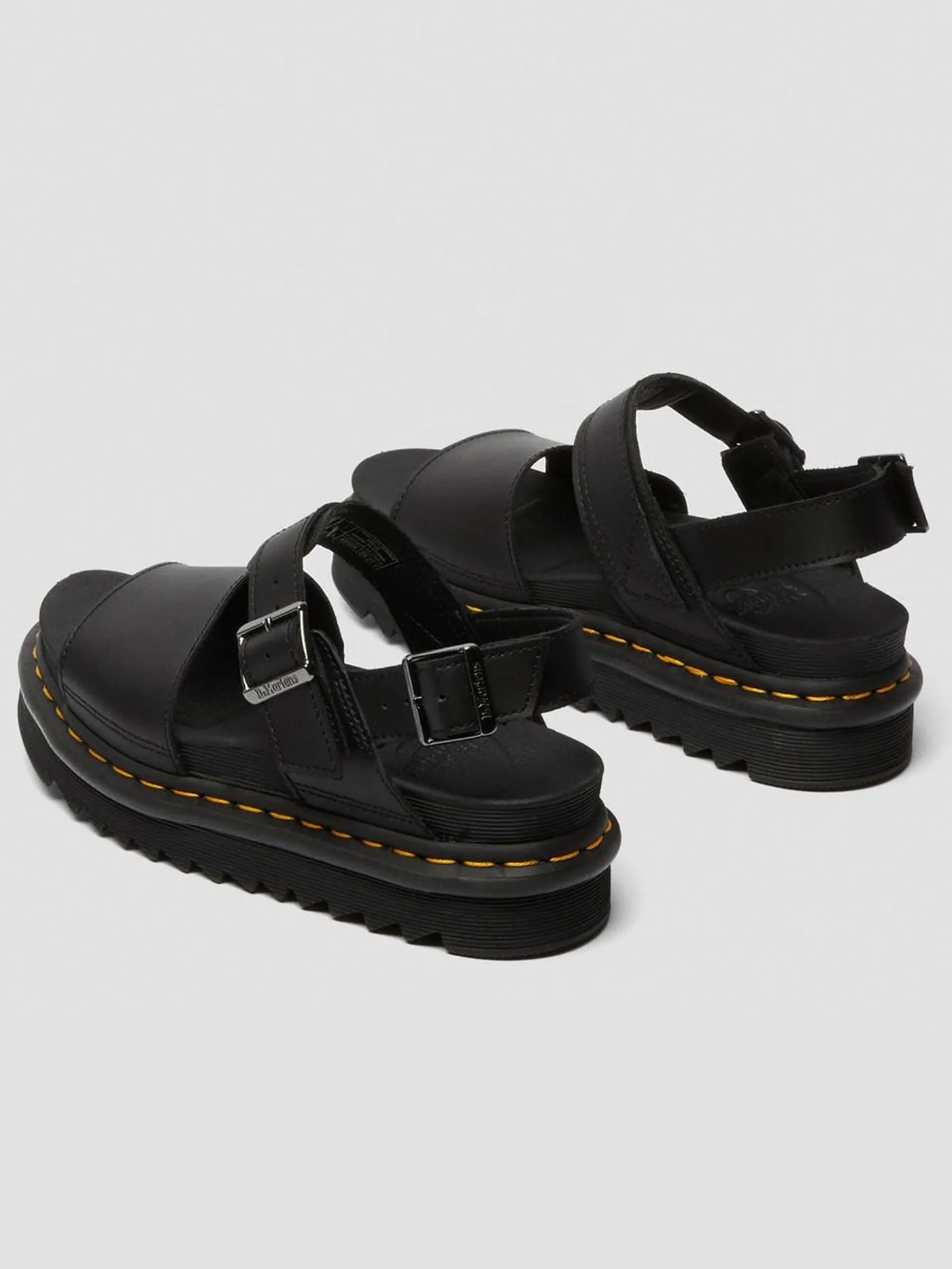 Voss Hydro Black Sandals